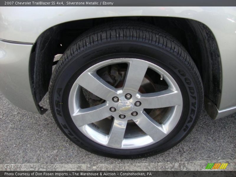 Silverstone Metallic / Ebony 2007 Chevrolet TrailBlazer SS 4x4