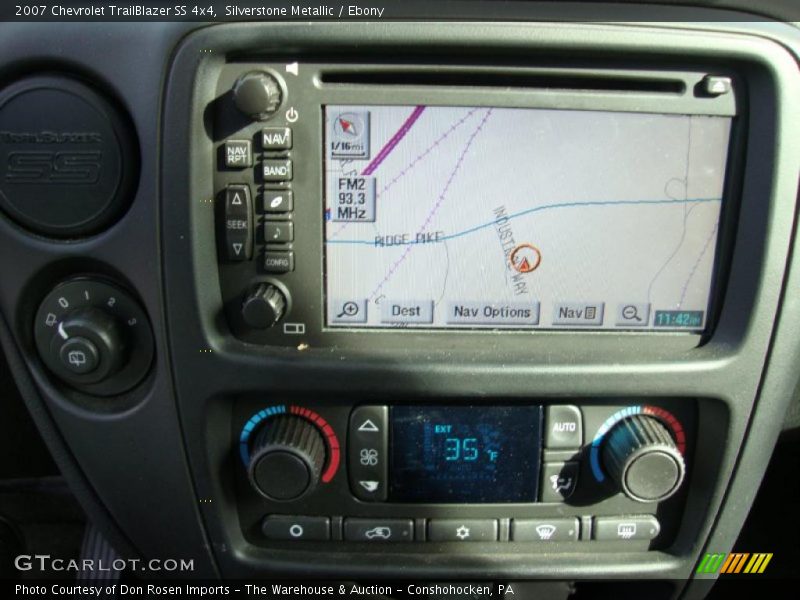Silverstone Metallic / Ebony 2007 Chevrolet TrailBlazer SS 4x4