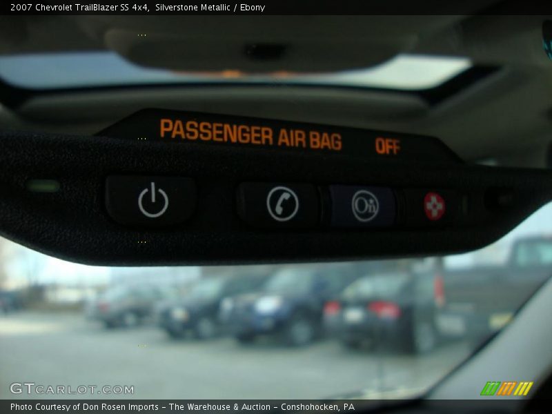 Silverstone Metallic / Ebony 2007 Chevrolet TrailBlazer SS 4x4