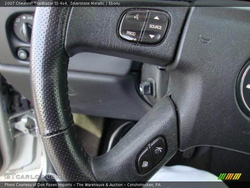 Silverstone Metallic / Ebony 2007 Chevrolet TrailBlazer SS 4x4