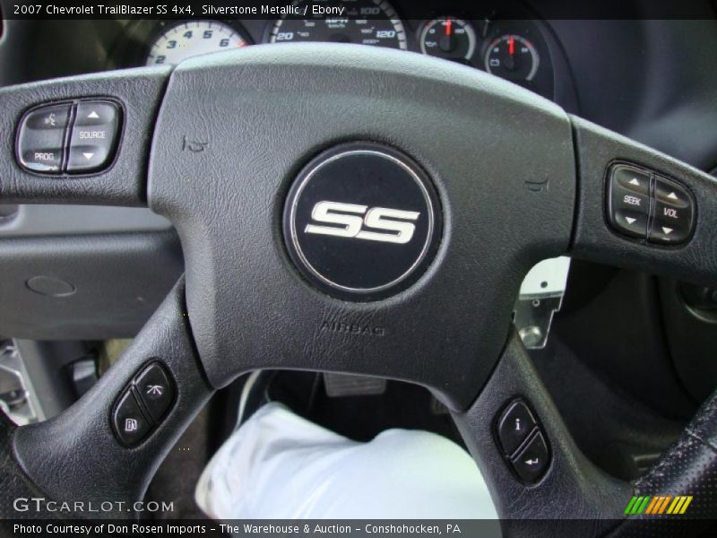 Silverstone Metallic / Ebony 2007 Chevrolet TrailBlazer SS 4x4