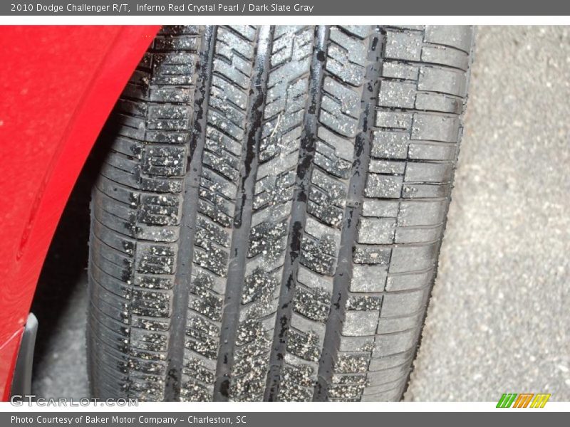 Inferno Red Crystal Pearl / Dark Slate Gray 2010 Dodge Challenger R/T