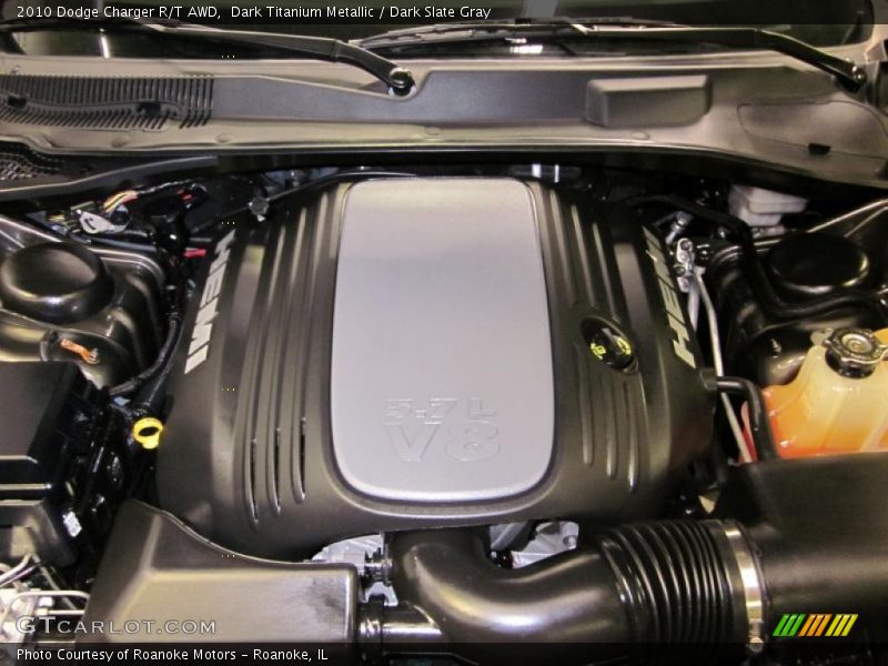  2010 Charger R/T AWD Engine - 5.7 Liter HEMI OHV 16-Valve MDS VVT V8