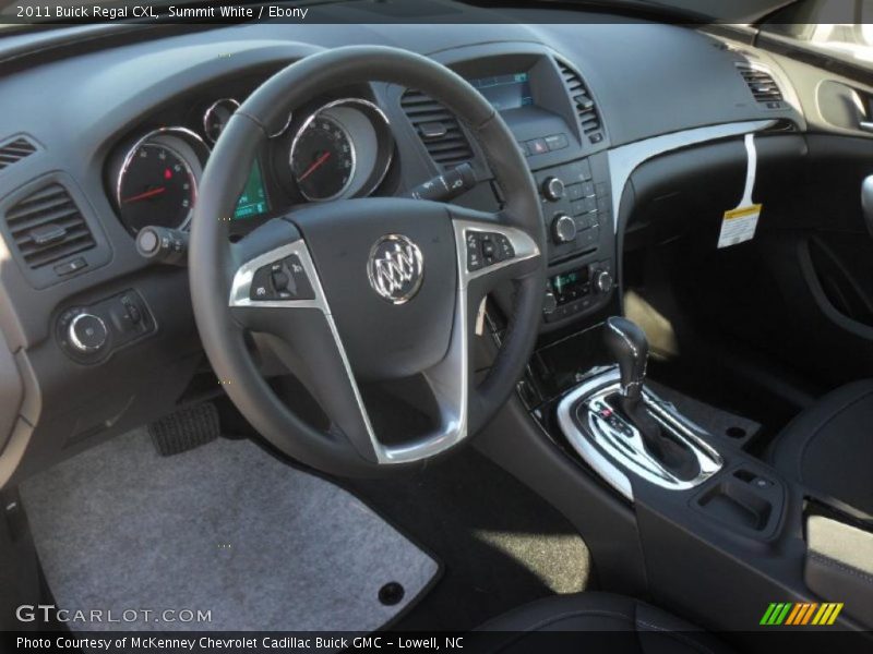 Ebony Interior - 2011 Regal CXL 