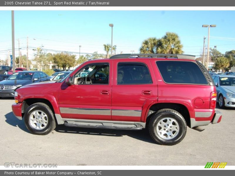 Sport Red Metallic / Tan/Neutral 2005 Chevrolet Tahoe Z71