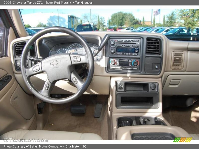 Sport Red Metallic / Tan/Neutral 2005 Chevrolet Tahoe Z71