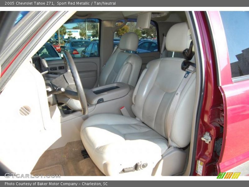 Sport Red Metallic / Tan/Neutral 2005 Chevrolet Tahoe Z71