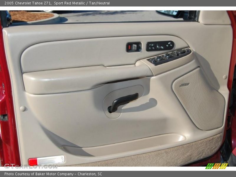 Sport Red Metallic / Tan/Neutral 2005 Chevrolet Tahoe Z71