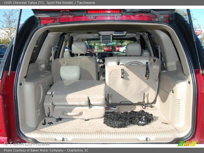 Sport Red Metallic / Tan/Neutral 2005 Chevrolet Tahoe Z71