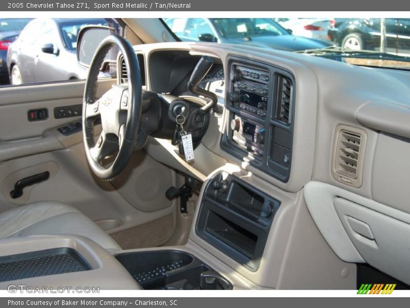 Sport Red Metallic / Tan/Neutral 2005 Chevrolet Tahoe Z71