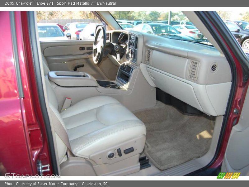 Sport Red Metallic / Tan/Neutral 2005 Chevrolet Tahoe Z71