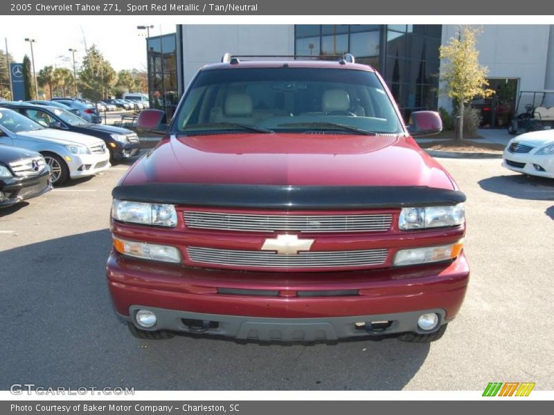 Sport Red Metallic / Tan/Neutral 2005 Chevrolet Tahoe Z71