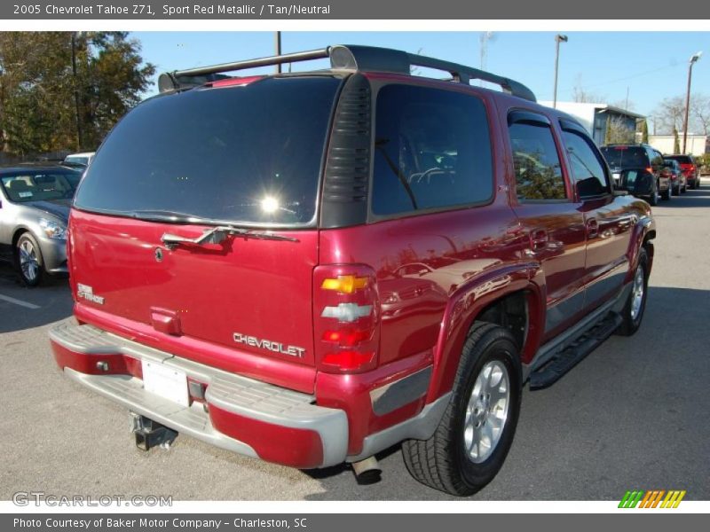 Sport Red Metallic / Tan/Neutral 2005 Chevrolet Tahoe Z71