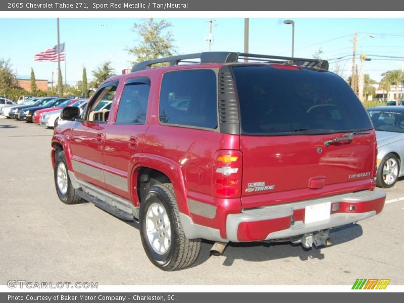 Sport Red Metallic / Tan/Neutral 2005 Chevrolet Tahoe Z71