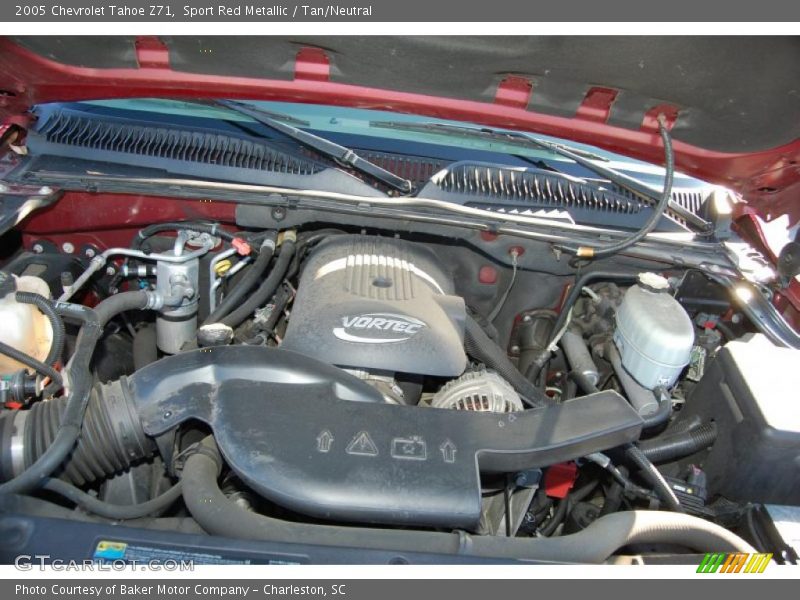 Sport Red Metallic / Tan/Neutral 2005 Chevrolet Tahoe Z71