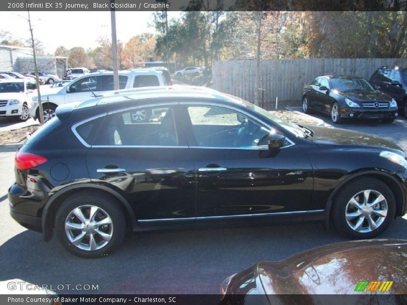 Black Obsidian / Graphite 2008 Infiniti EX 35 Journey
