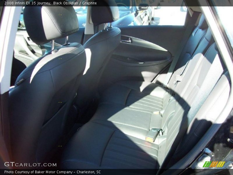 Black Obsidian / Graphite 2008 Infiniti EX 35 Journey