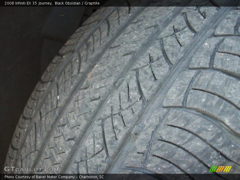 Black Obsidian / Graphite 2008 Infiniti EX 35 Journey