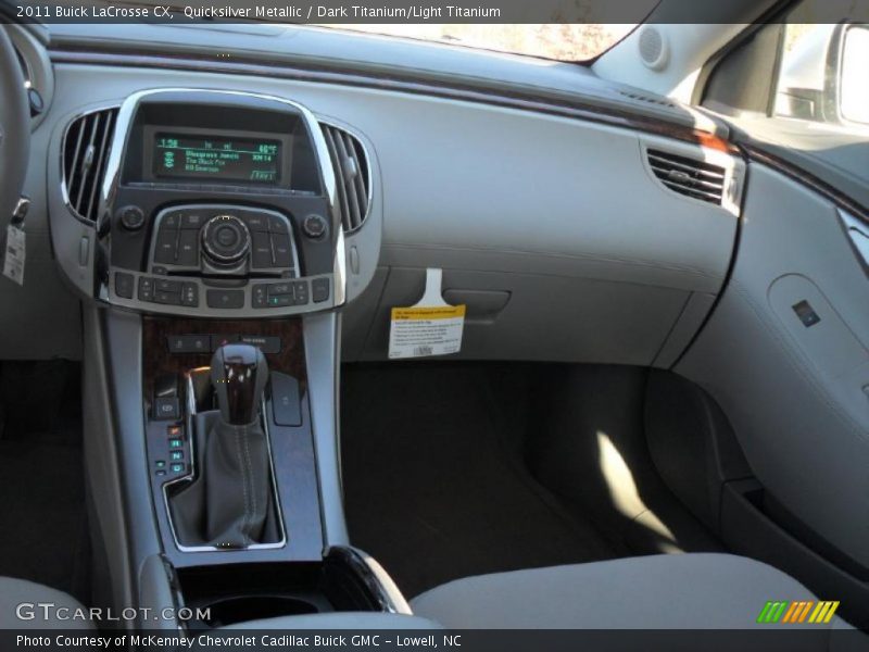 Quicksilver Metallic / Dark Titanium/Light Titanium 2011 Buick LaCrosse CX