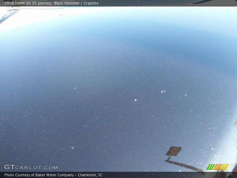 Black Obsidian / Graphite 2008 Infiniti EX 35 Journey