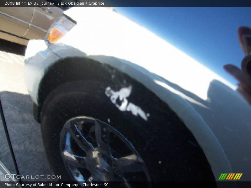 Black Obsidian / Graphite 2008 Infiniti EX 35 Journey