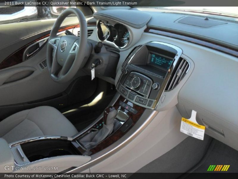 Quicksilver Metallic / Dark Titanium/Light Titanium 2011 Buick LaCrosse CX
