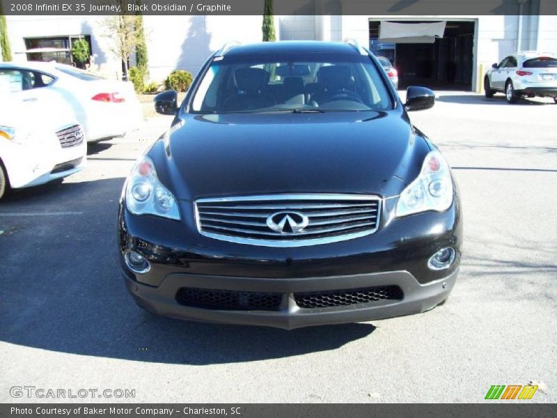 Black Obsidian / Graphite 2008 Infiniti EX 35 Journey