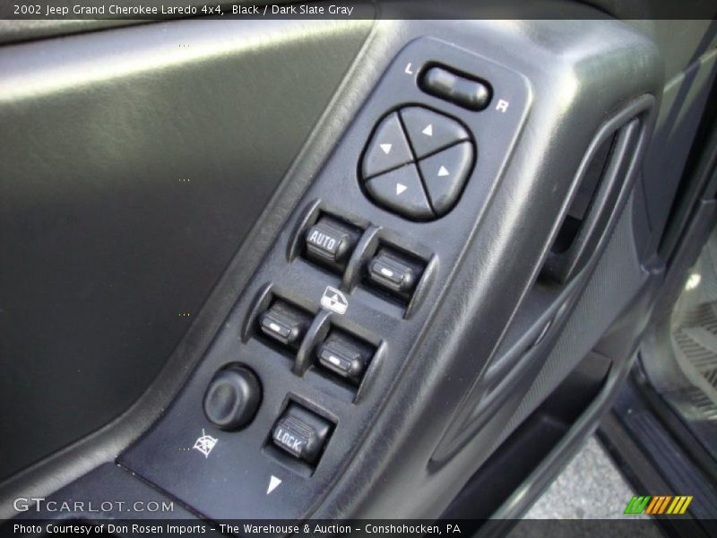 Black / Dark Slate Gray 2002 Jeep Grand Cherokee Laredo 4x4