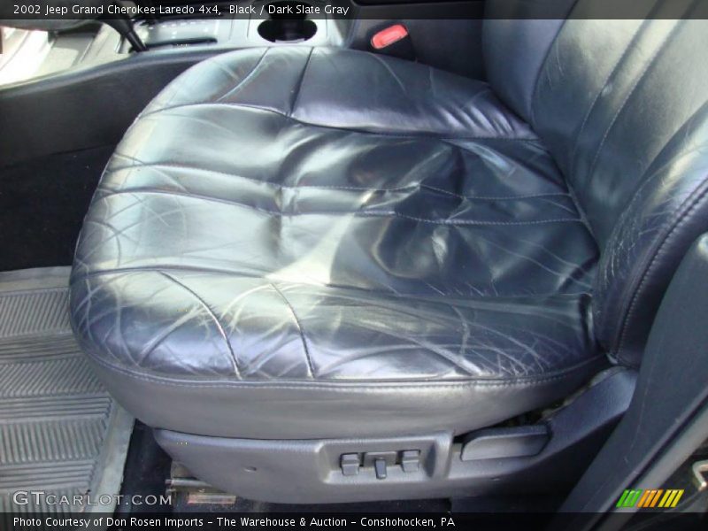 Black / Dark Slate Gray 2002 Jeep Grand Cherokee Laredo 4x4