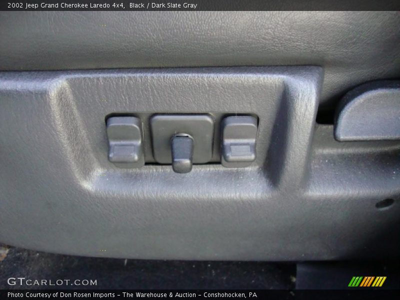 Black / Dark Slate Gray 2002 Jeep Grand Cherokee Laredo 4x4
