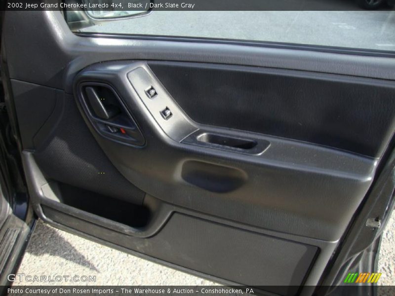 Black / Dark Slate Gray 2002 Jeep Grand Cherokee Laredo 4x4