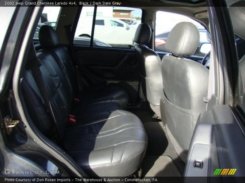 Black / Dark Slate Gray 2002 Jeep Grand Cherokee Laredo 4x4