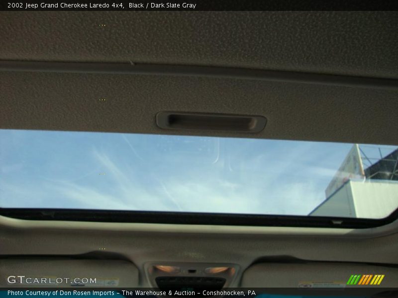 Black / Dark Slate Gray 2002 Jeep Grand Cherokee Laredo 4x4
