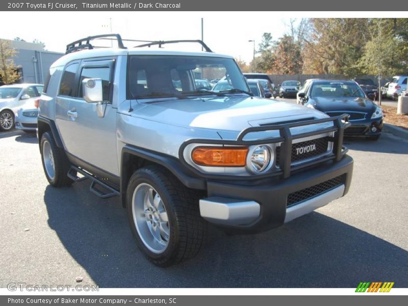 Titanium Metallic / Dark Charcoal 2007 Toyota FJ Cruiser
