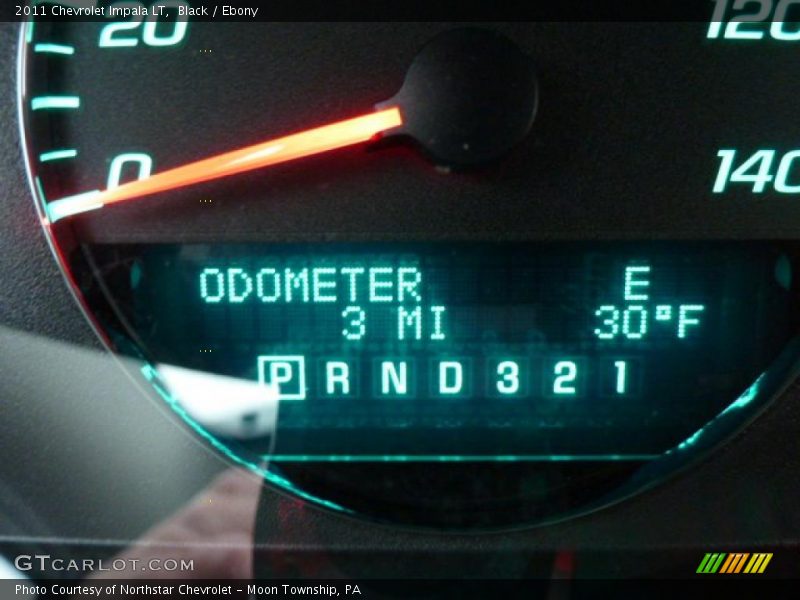 Black / Ebony 2011 Chevrolet Impala LT