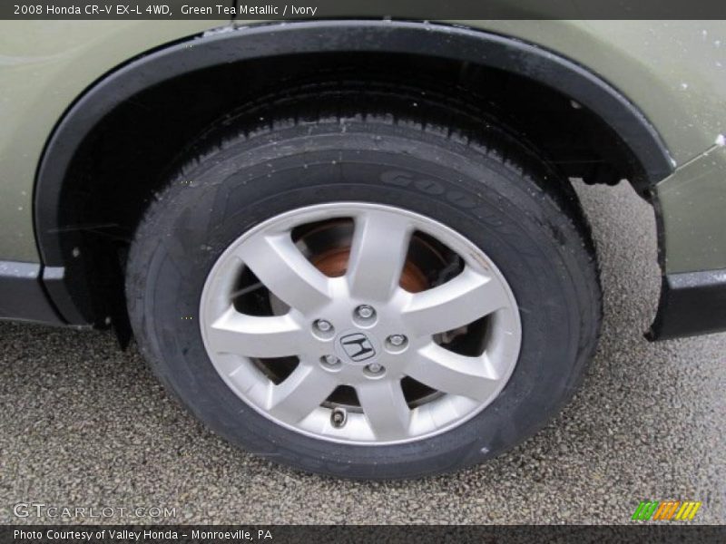Green Tea Metallic / Ivory 2008 Honda CR-V EX-L 4WD
