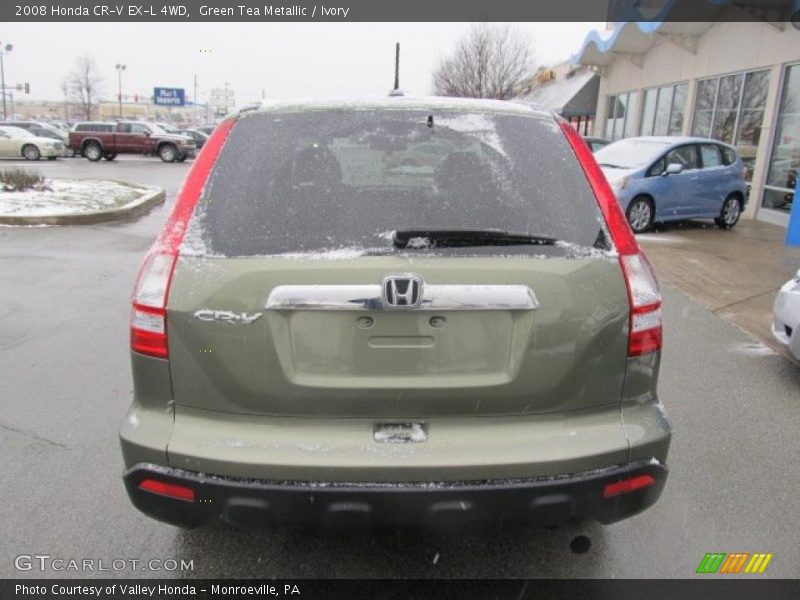Green Tea Metallic / Ivory 2008 Honda CR-V EX-L 4WD