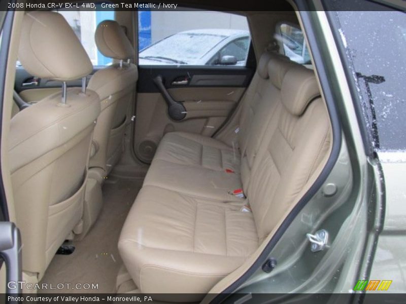 Green Tea Metallic / Ivory 2008 Honda CR-V EX-L 4WD