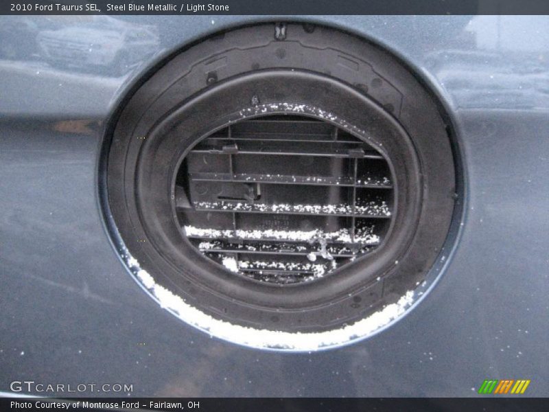 Steel Blue Metallic / Light Stone 2010 Ford Taurus SEL