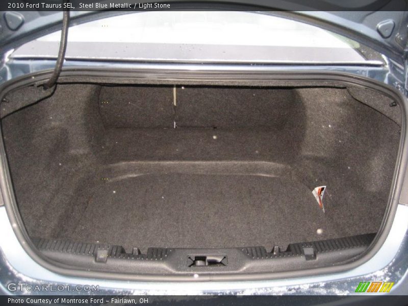 Steel Blue Metallic / Light Stone 2010 Ford Taurus SEL