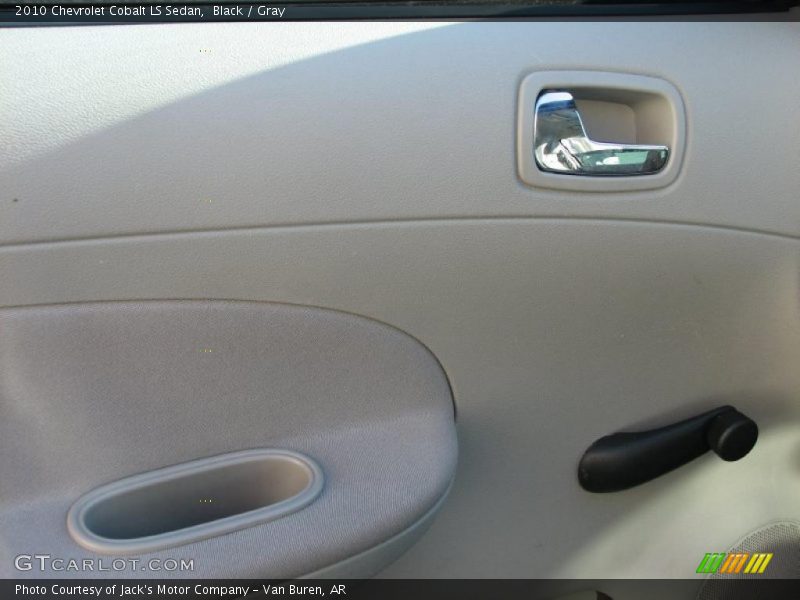Black / Gray 2010 Chevrolet Cobalt LS Sedan