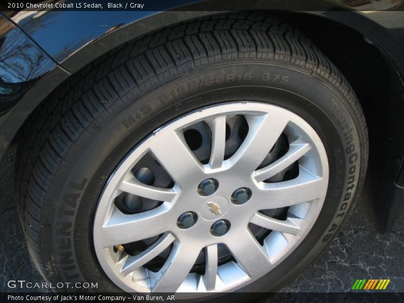 Black / Gray 2010 Chevrolet Cobalt LS Sedan