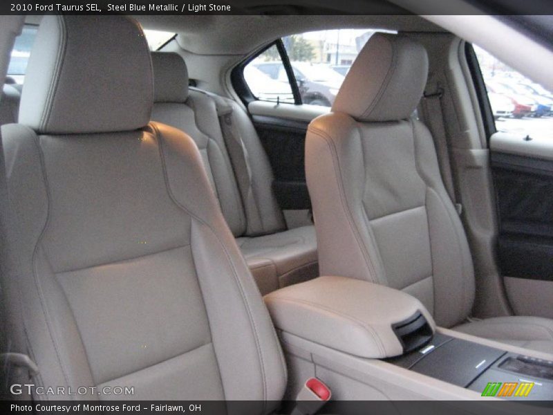 Steel Blue Metallic / Light Stone 2010 Ford Taurus SEL