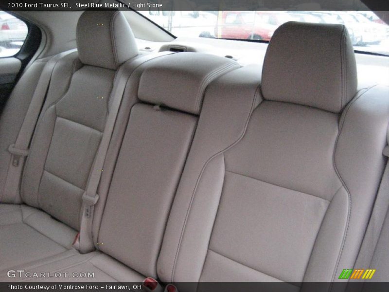 Steel Blue Metallic / Light Stone 2010 Ford Taurus SEL