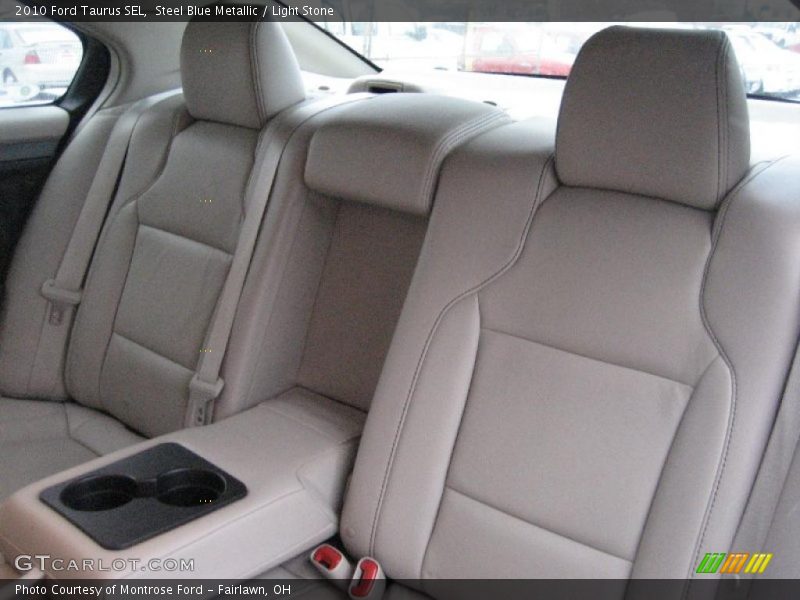 Steel Blue Metallic / Light Stone 2010 Ford Taurus SEL