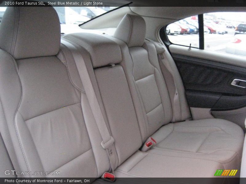 Steel Blue Metallic / Light Stone 2010 Ford Taurus SEL