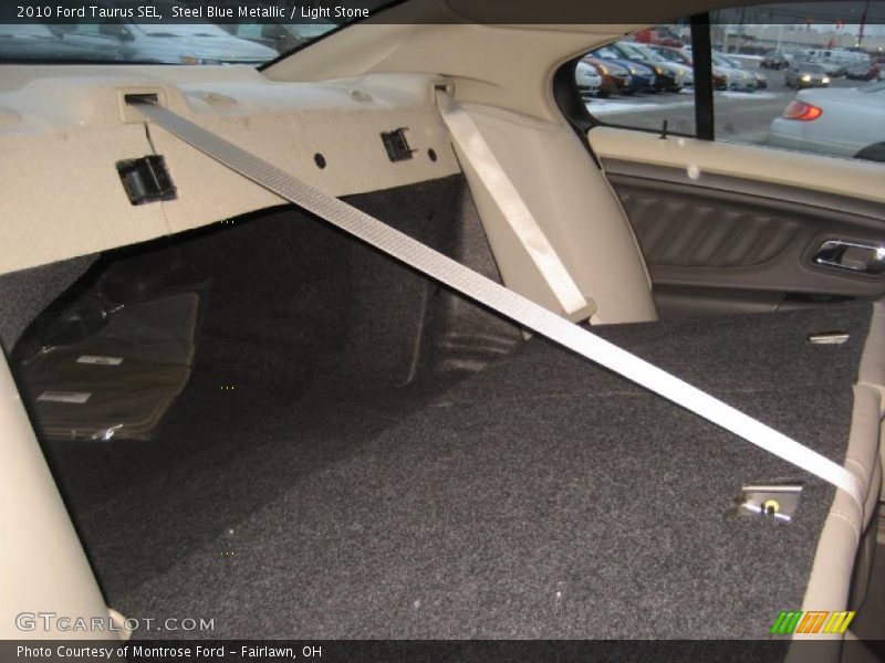 Steel Blue Metallic / Light Stone 2010 Ford Taurus SEL