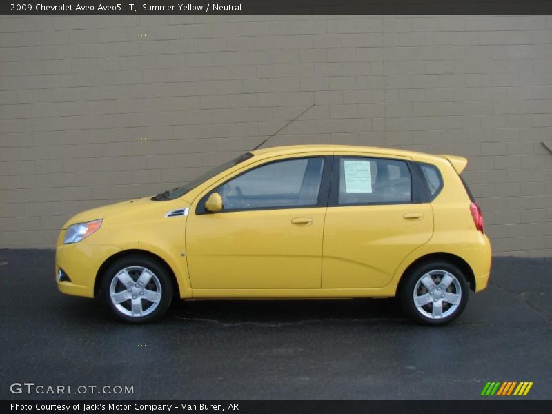  2009 Aveo Aveo5 LT Summer Yellow