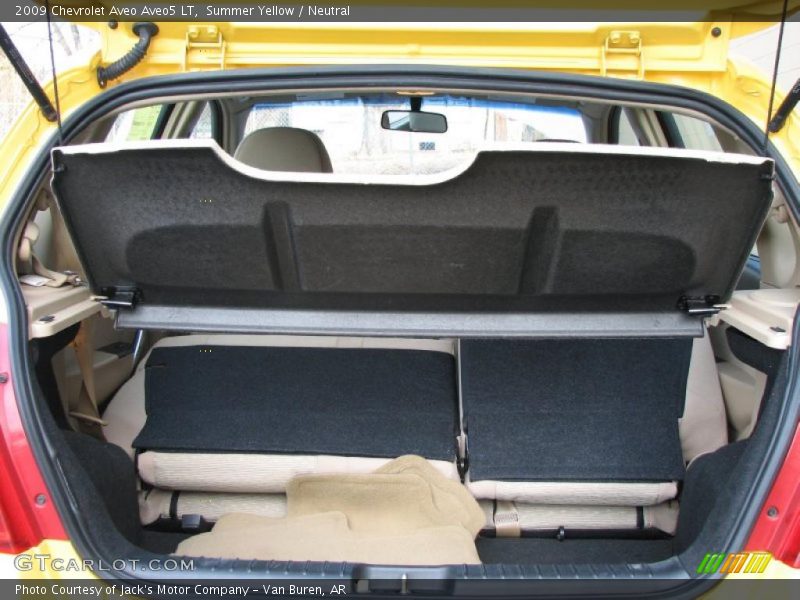 Summer Yellow / Neutral 2009 Chevrolet Aveo Aveo5 LT