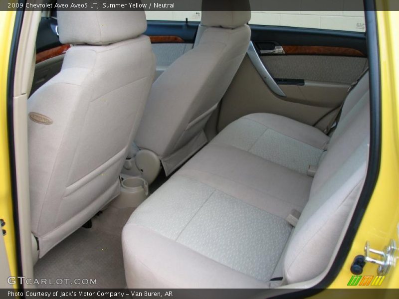 Summer Yellow / Neutral 2009 Chevrolet Aveo Aveo5 LT